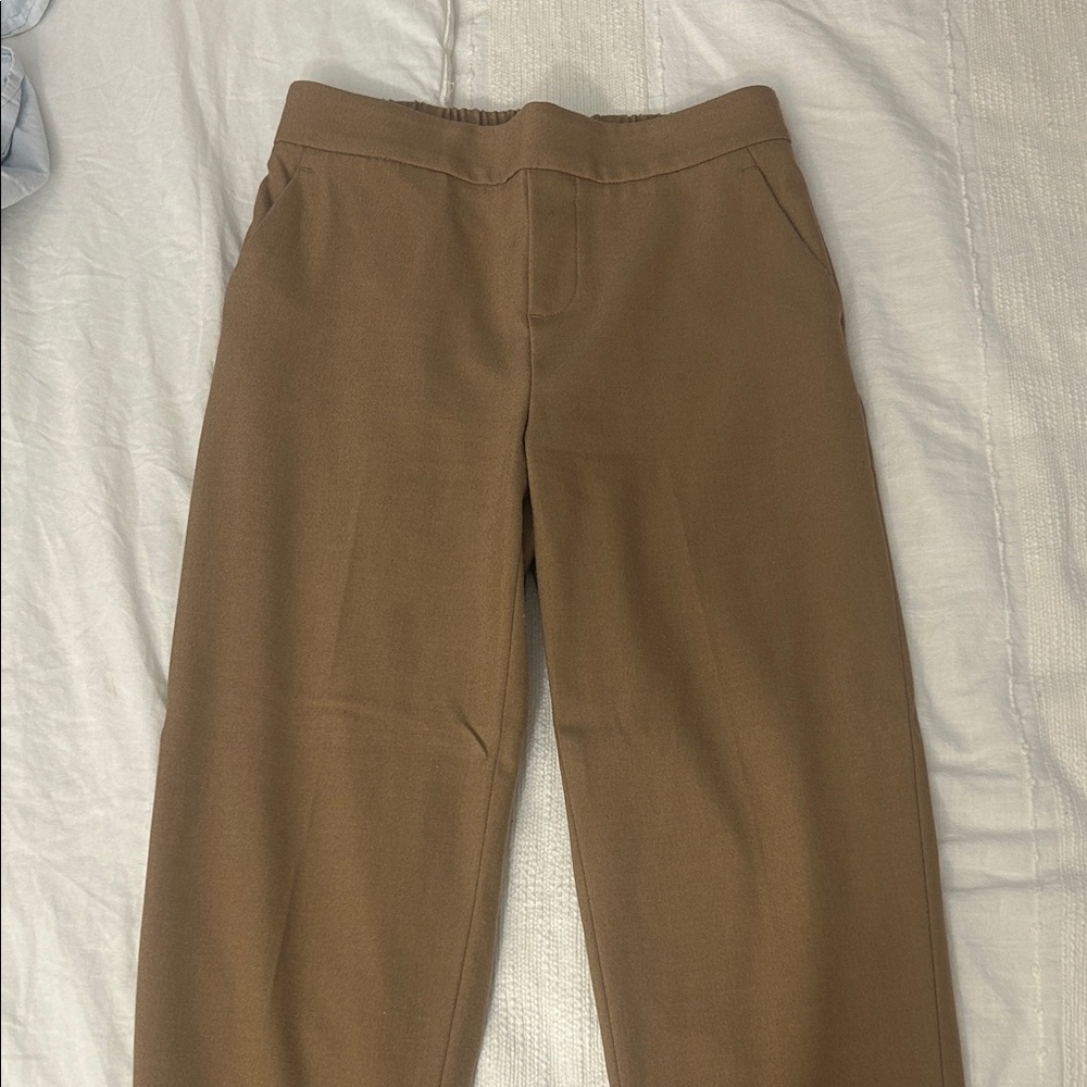 Banana Republic Petite Hayden Pants in Tan